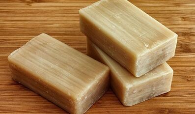 arropa garbitzeko xaboia gorputza parasitoak garbitzeko